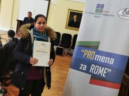 SVEČANA PODELA SERTIFIKATA NAKON ZAVRŠENE OBUKE U OKVIRU PROJEKTA PROmena ZA ROME